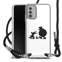 Carry Case Stoff schwarz/silber