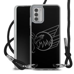 Carry Case Stoff schwarz/silber