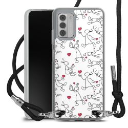 Carry Case Stoff schwarz/silber