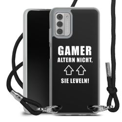 Carry Case Stoff schwarz/silber