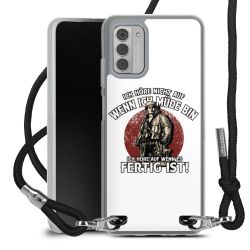 Carry Case Stoff schwarz/silber