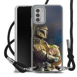 Carry Case Stoff schwarz/silber