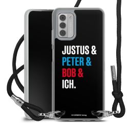 Carry Case Stoff schwarz/silber