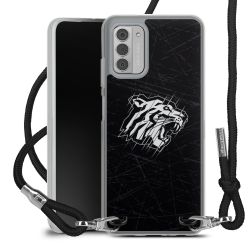 Carry Case Stoff schwarz/silber