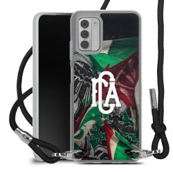 Carry Case Stoff schwarz/silber