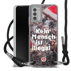 Carry Case Stoff schwarz/silber