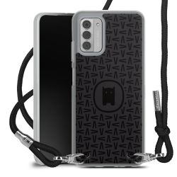 Carry Case Fabric black/silver