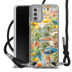 Carry Case Stoff schwarz/silber