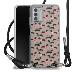 Carry Case Stoff schwarz/silber