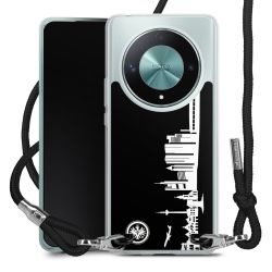 Carry Case Stoff schwarz/silber