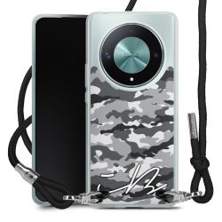 Carry Case Stoff schwarz/silber