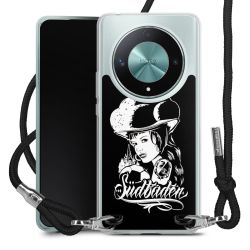 Carry Case Stoff schwarz/silber