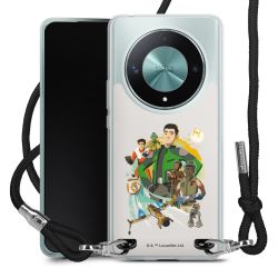 Carry Case Stoff schwarz/silber