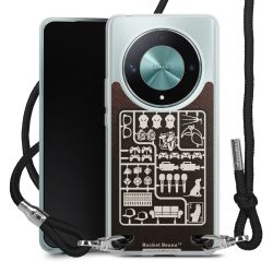 Carry Case Stoff schwarz/silber