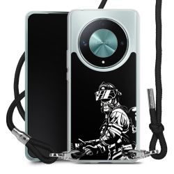 Carry Case Fabric black/silver