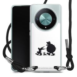 Carry Case Stoff schwarz/silber