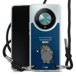 Carry Case Stoff schwarz/silber