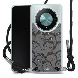 Carry Case Stoff schwarz/silber