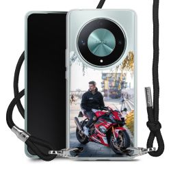 Carry Case Stoff schwarz/silber