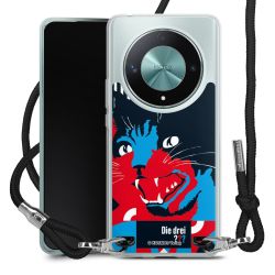 Carry Case Stoff schwarz/silber