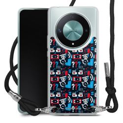 Carry Case Stoff schwarz/silber