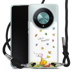 Carry Case Stoff schwarz/silber