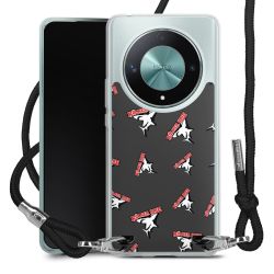 Carry Case Stoff schwarz/silber