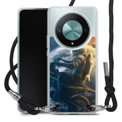 Carry Case Stoff schwarz/silber