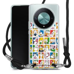 Carry Case Stoff schwarz/silber