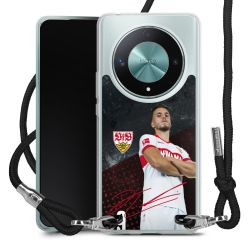 Carry Case Stoff schwarz/silber