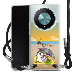 Carry Case Stoff schwarz/silber