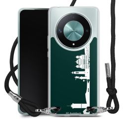 Carry Case Stoff schwarz/silber