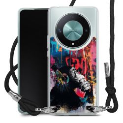 Carry Case Fabric black/silver