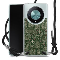 Carry Case Stoff schwarz/silber