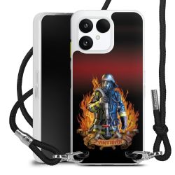 Carry Case Stoff schwarz/silber