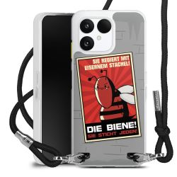 Carry Case Stoff schwarz/silber