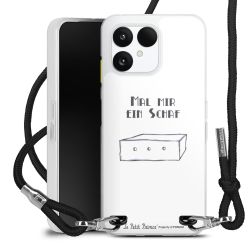 Carry Case Stoff schwarz/silber