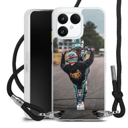 Carry Case Stoff schwarz/silber