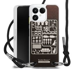 Carry Case Stoff schwarz/silber