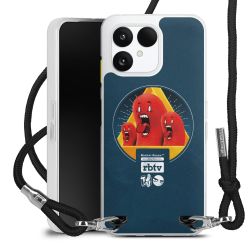 Carry Case Stoff schwarz/silber