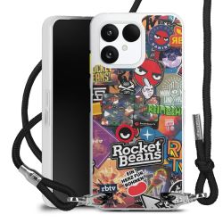 Carry Case Stoff schwarz/silber