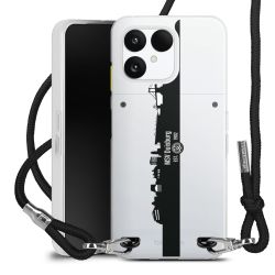 Carry Case Stoff schwarz/silber