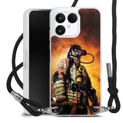 Carry Case Fabric black/silver