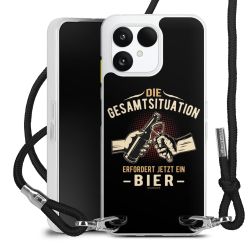 Carry Case Stoff schwarz/silber