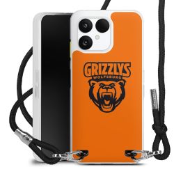 Carry Case Stoff schwarz/silber