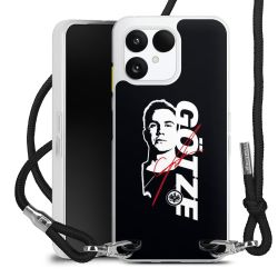 Carry Case Stoff schwarz/silber