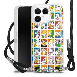 Carry Case Stoff schwarz/silber