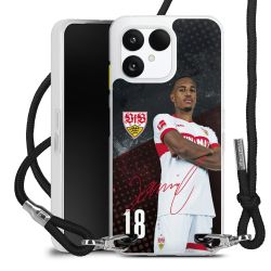 Carry Case Stoff schwarz/silber