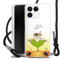 Carry Case Stoff schwarz/silber