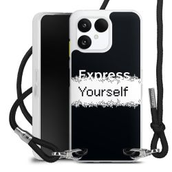 Carry Case Fabric black/silver